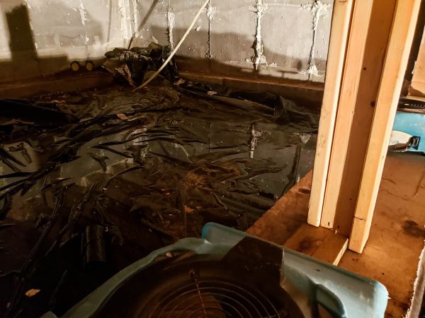 Cost of Crawlspace Water Cleanup in Sandy